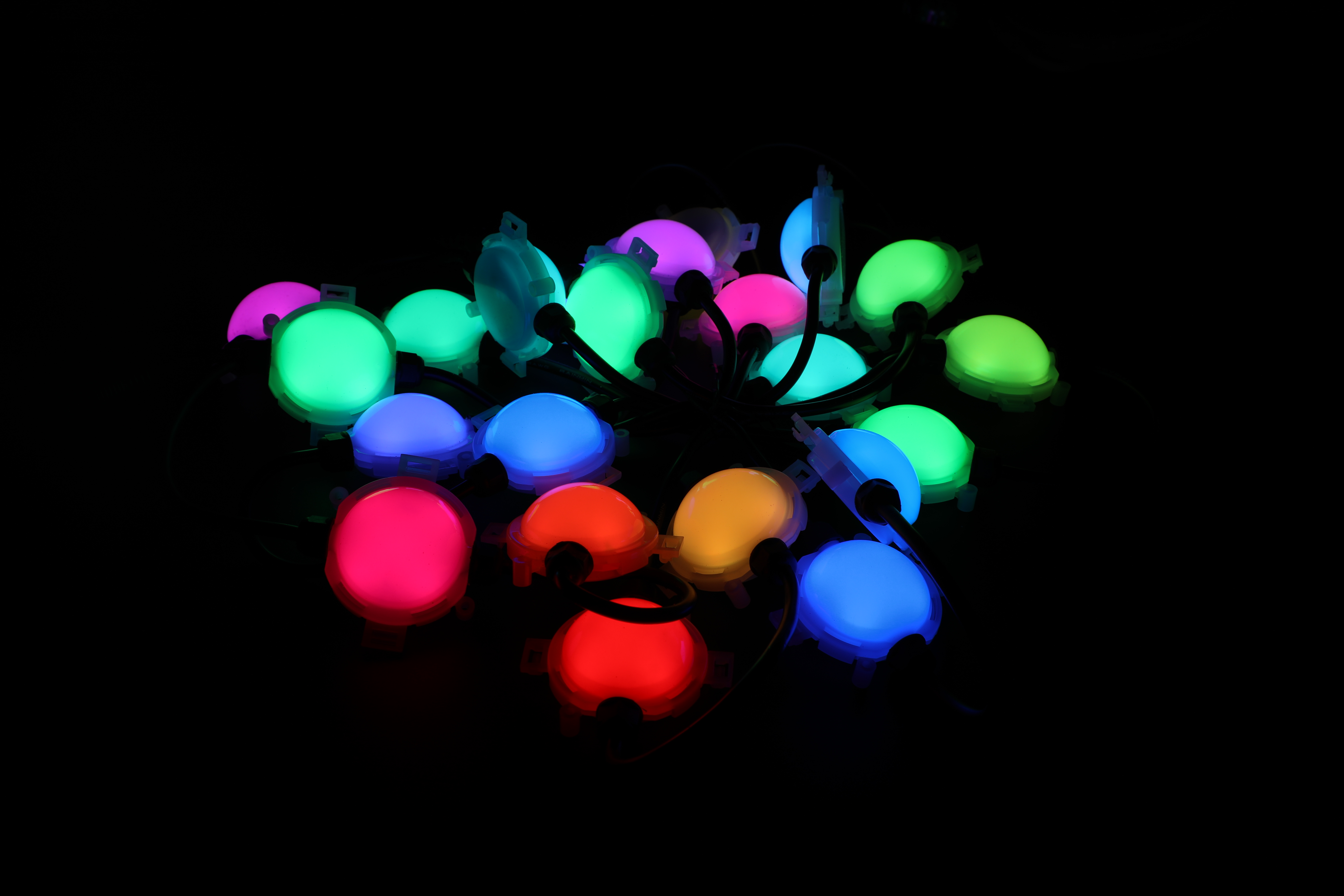 Luz de cúpula LED RGB